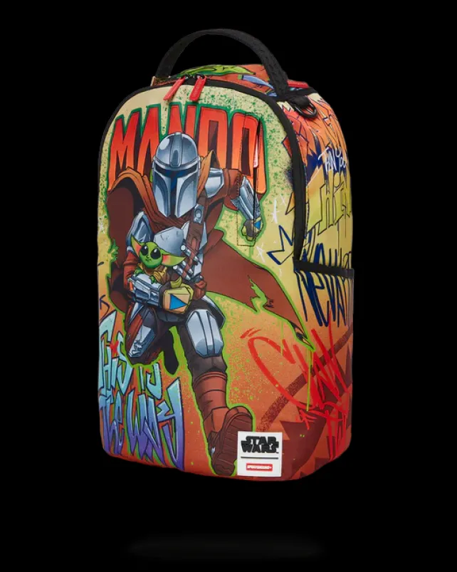 BACKPACKS>SPRAYGROUND STAR WARS: MANDO ON THE RUN BACKPACK (DLXR)