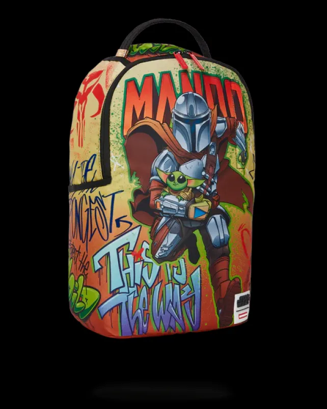 BACKPACKS>SPRAYGROUND STAR WARS: MANDO ON THE RUN BACKPACK (DLXR)