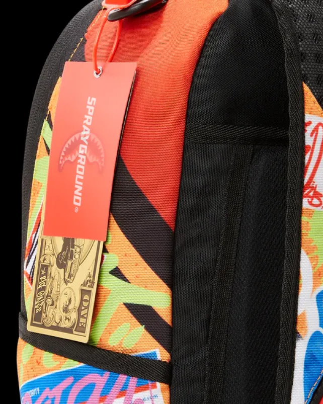BACKPACKS>SPRAYGROUND STAY OUT OF MY LANE (DLXR)