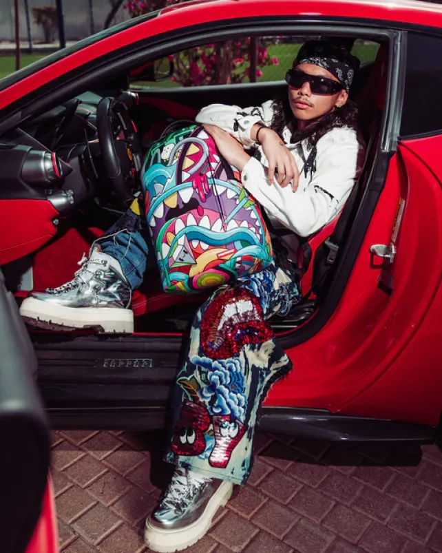 BACKPACKS>SPRAYGROUND STEADY TRIPPIN BACKPACK (DLXV)