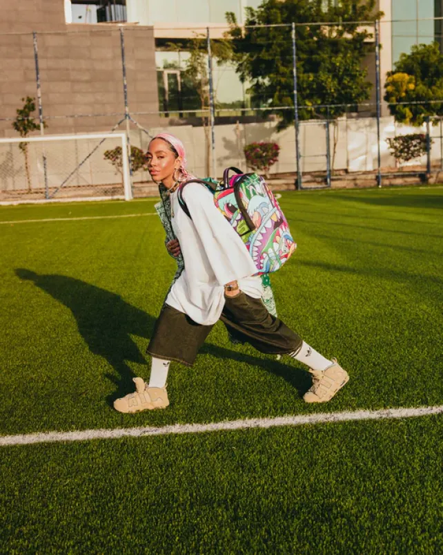 BACKPACKS>SPRAYGROUND STEADY TRIPPIN BACKPACK (DLXV)