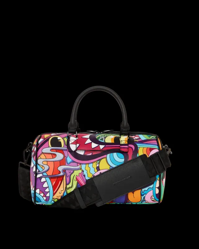 DUFFLES>SPRAYGROUND STEADY TRIPPIN MINI DUFFLE