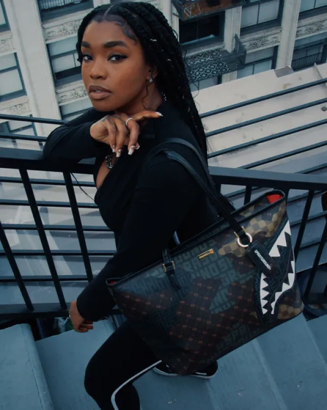 TOTES|HANDBAGS>SPRAYGROUND STEALTH MODE TOTE