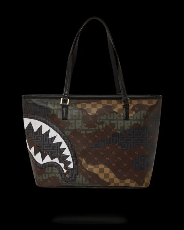 TOTES|HANDBAGS>SPRAYGROUND STEALTH MODE TOTE