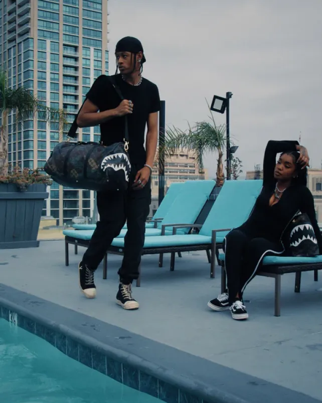 TOTES|HANDBAGS>SPRAYGROUND STEALTH MODE TOTE