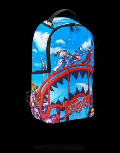 BACKPACKS>SPRAYGROUND STREET FIGHTER: ON THE RUN BACKPACK