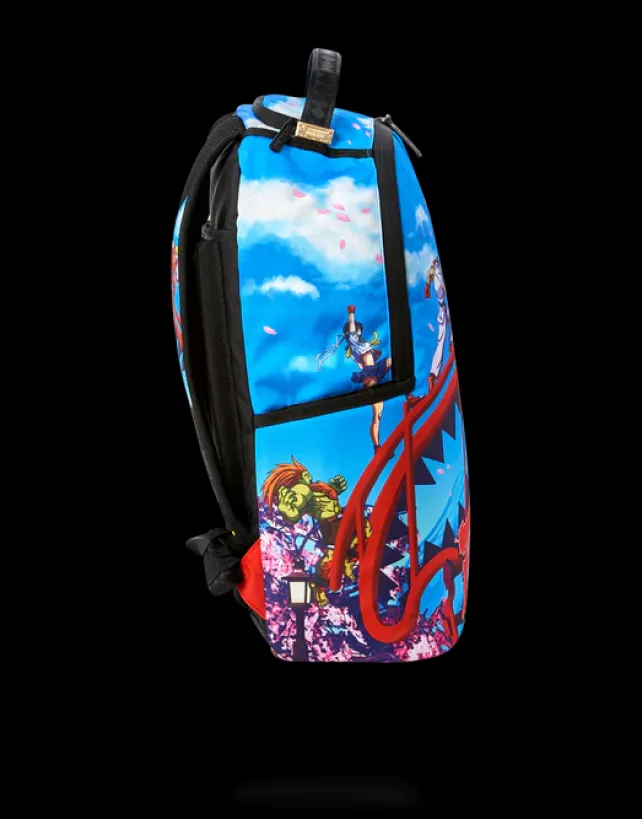 BACKPACKS>SPRAYGROUND STREET FIGHTER: ON THE RUN BACKPACK