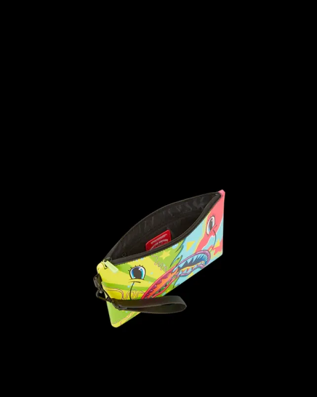 CROSSOVER CLUTCHES>SPRAYGROUND SUPER WEIRD CROSSOVER CLUTCH
