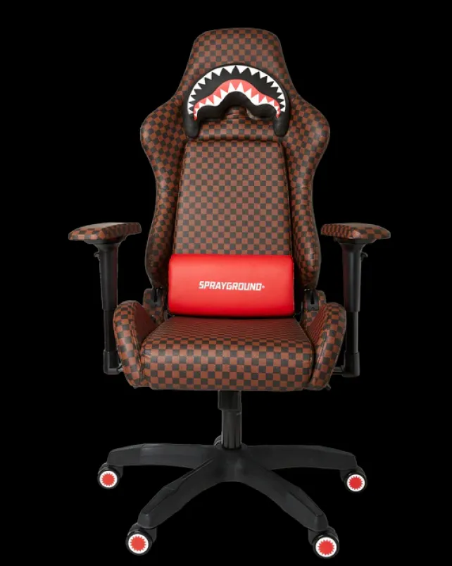 GAMING CHAIRS>SPRAYGROUND SUPERCHARGED SHARKS IN PARIS GAMING CHAIR - SUPER RARE