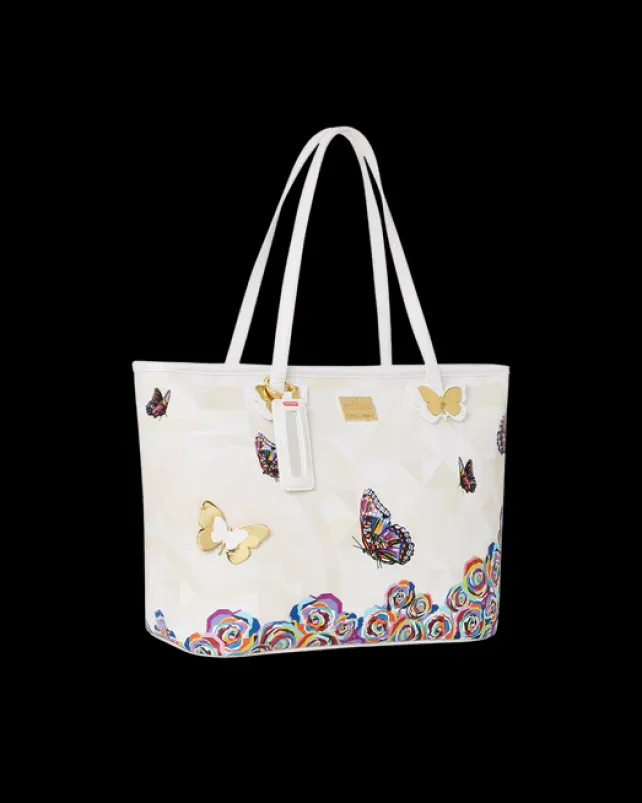 TOTES|HANDBAGS>SPRAYGROUND SUTTON BUTTERFLIES TOTE