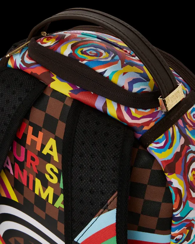 BACKPACKS>SPRAYGROUND SUTTON SPIRIT ANIMAL BACKPACK (DLXV)