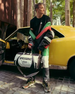 DUFFLES>SPRAYGROUND SWERVE DUFFLE