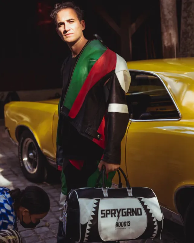 DUFFLES>SPRAYGROUND SWERVE DUFFLE