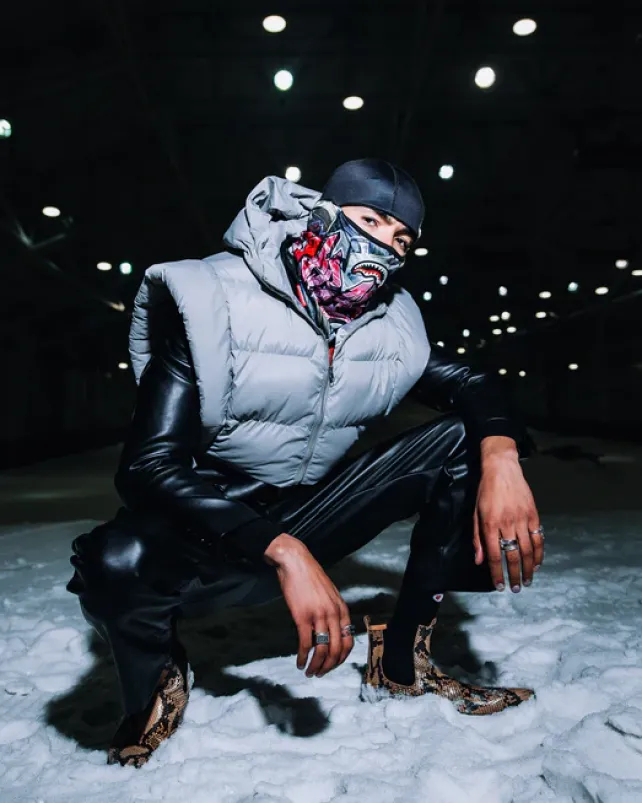 SKI MASKS|COLD WEATHER GEAR>SPRAYGROUND $TASHED SKI MASK