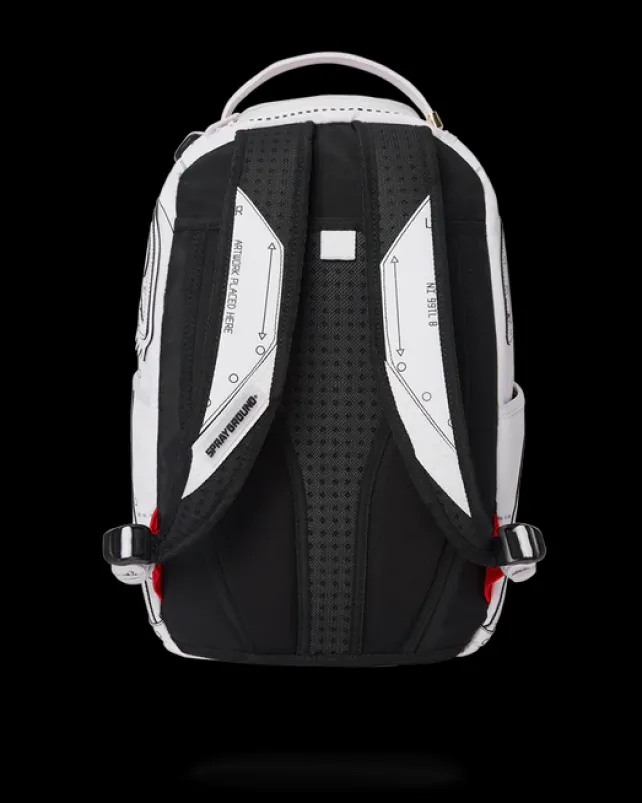 BACKPACKS>SPRAYGROUND TECHNICAL CUT u0026 SHARK BACKPACK (DLXV)
