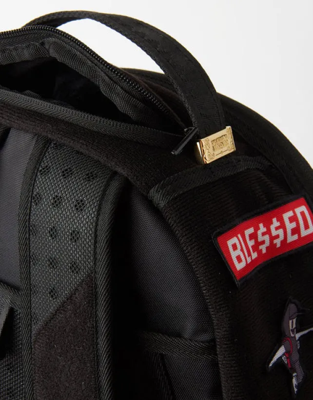 BACKPACKS>SPRAYGROUND THE 32 REMOVABLE PATCHES VELCRO BACKPACK
