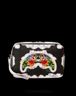 TOILETRIES AKA MONEY BAGS>SPRAYGROUND THE FLORAL CUT TOILETRY BAG