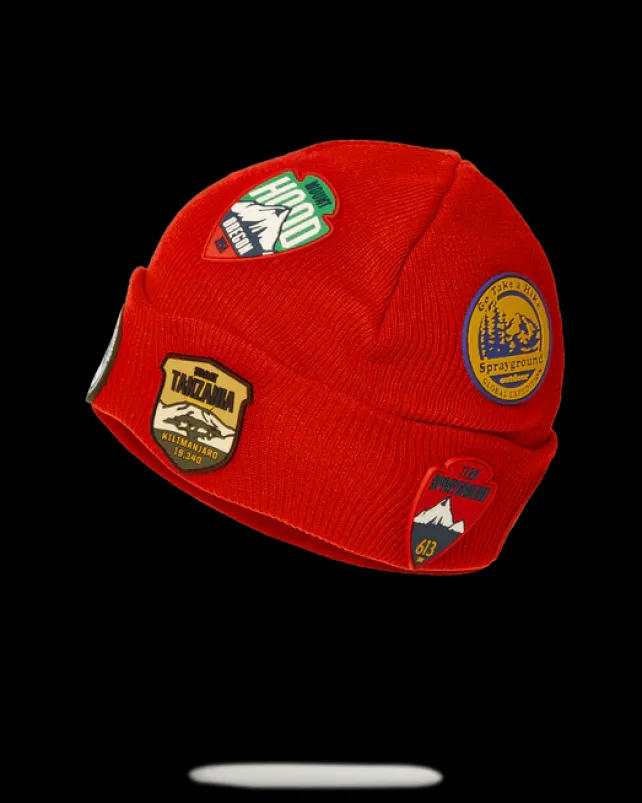 BEANIES|COLD WEATHER GEAR>SPRAYGROUND THE GLOBAL EXPEDITION BEANIE