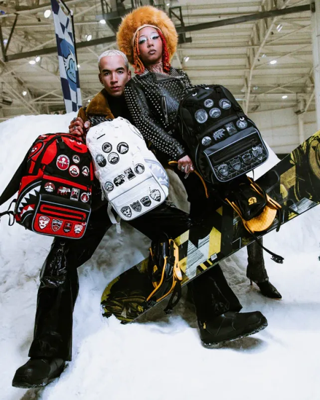 BACKPACKS>SPRAYGROUND THE GLOBAL EXPEDITION NIGHTZONE BACKPACK