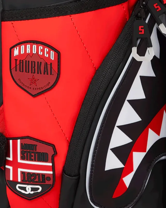 BACKPACKS>SPRAYGROUND THE GLOBAL EXPEDITION SHARKGLIDER BACKPACK