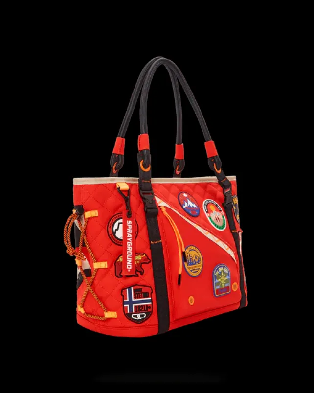 TOTES|HANDBAGS>SPRAYGROUND THE GLOBAL EXPEDITION TOTE
