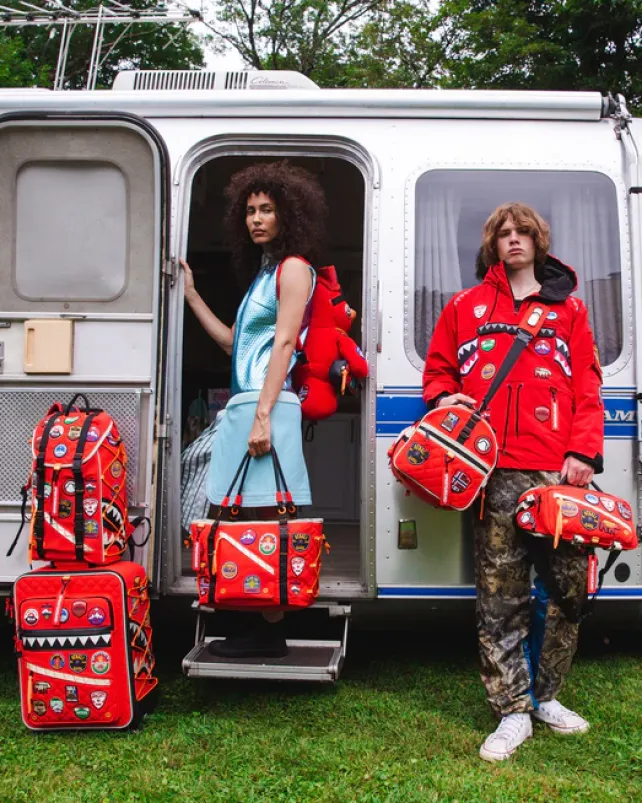 TOTES|HANDBAGS>SPRAYGROUND THE GLOBAL EXPEDITION TOTE