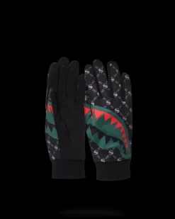 GLOVES|COLD WEATHER GEAR>SPRAYGROUND THE GODFATHER GLOVES