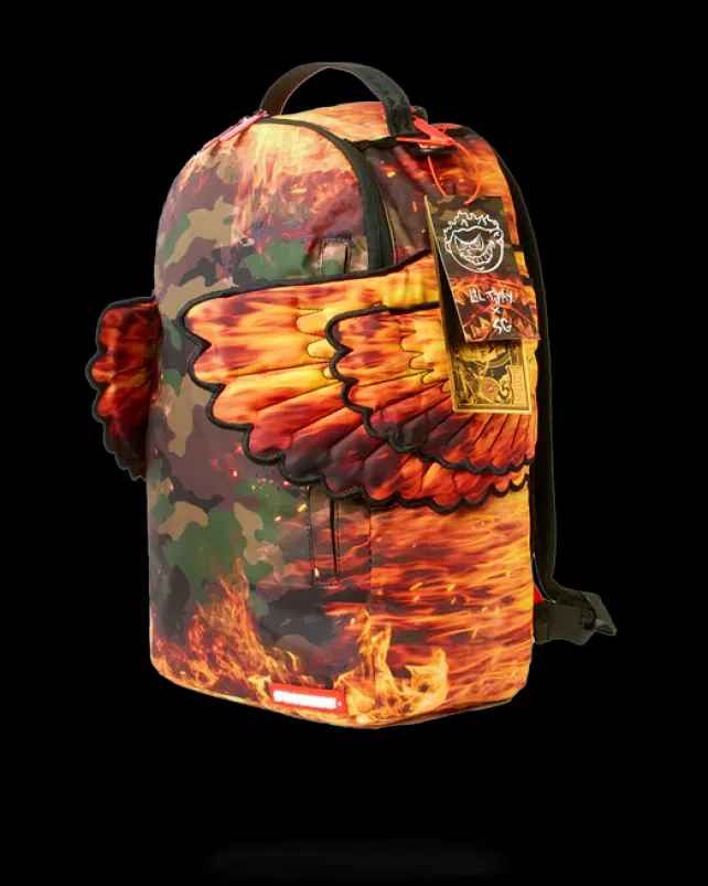 BACKPACKS>SPRAYGROUND THE LIL TJAY FALLIN ANGEL 4 WING BACKPACK