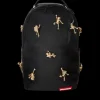 BACKPACKS>SPRAYGROUND THE LOST IN SPACE BACKPACK (10 3D GOLD METAL ASTRONAUTS)