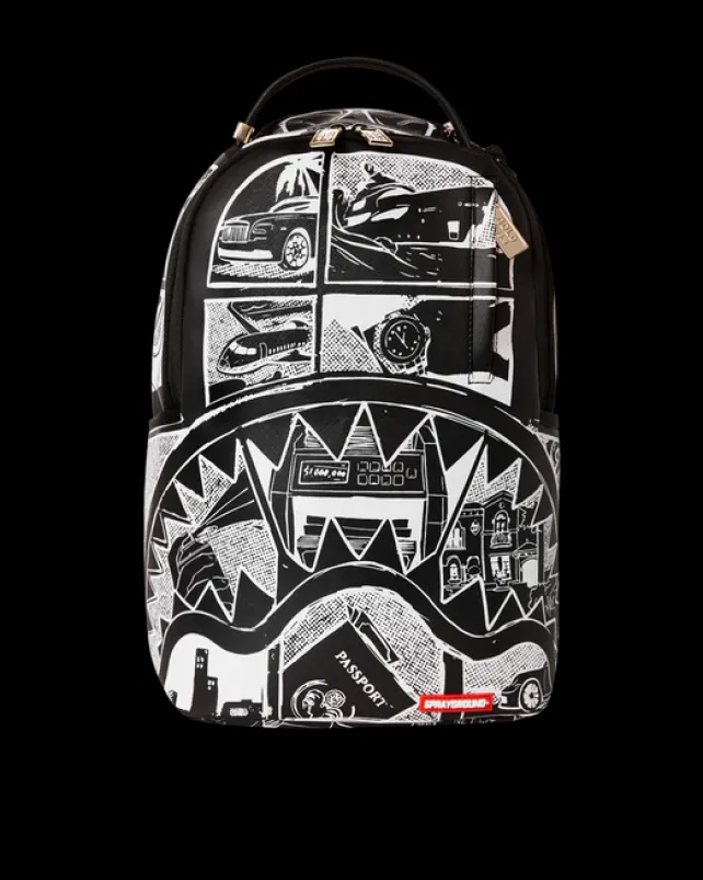BACKPACKS>SPRAYGROUND THIS IS THE LIFE BACKPACK (DLXV)
