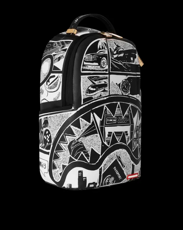 BACKPACKS>SPRAYGROUND THIS IS THE LIFE BACKPACK (DLXV)