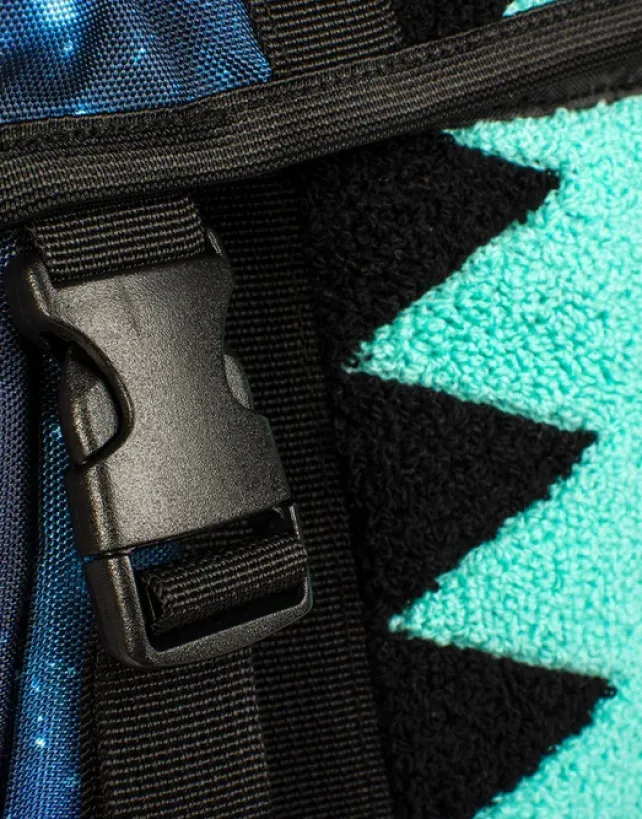 BACKPACKS>SPRAYGROUND TIFF GALAXY VERTICAL SHARKMOUTH TOP GEAR