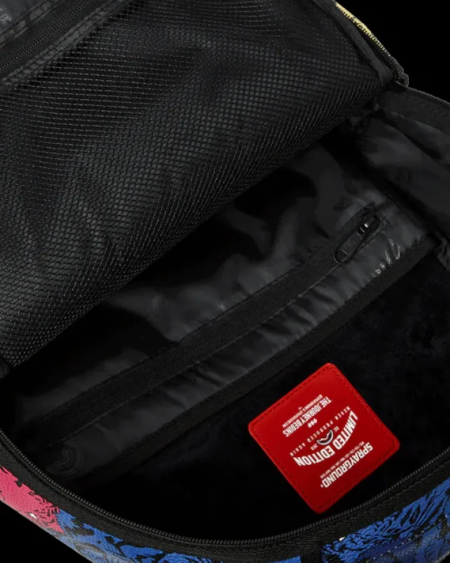 BACKPACKS>SPRAYGROUND TIGER ROAR GOLD PLATED BACKPACK