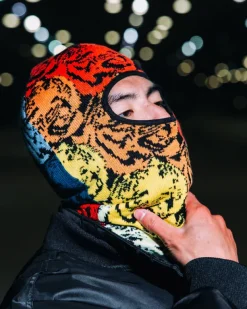 SKI MASKS|COLD WEATHER GEAR>SPRAYGROUND TIGER SQUAD SKI MASK