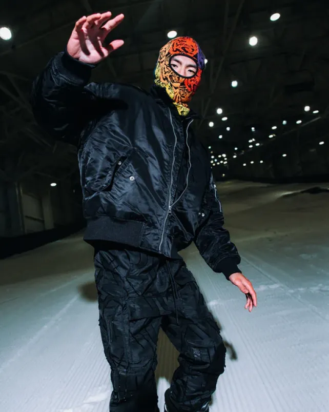 SKI MASKS|COLD WEATHER GEAR>SPRAYGROUND TIGER SQUAD SKI MASK