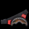 CROSSBODYS>SPRAYGROUND TRINITY CAMO SHARKMOUTH CROSSBODY