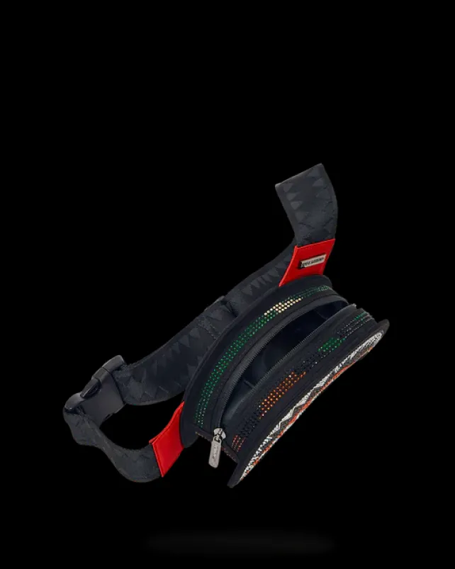 CROSSBODYS>SPRAYGROUND TRINITY CAMO SHARKMOUTH CROSSBODY