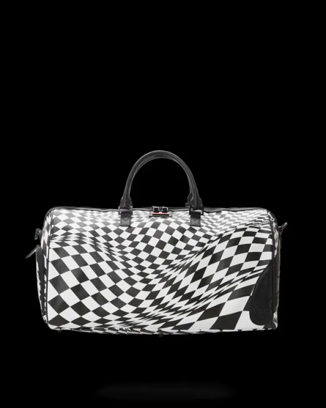 DUFFLES>SPRAYGROUND TRIPPY CHECK DUFFLE