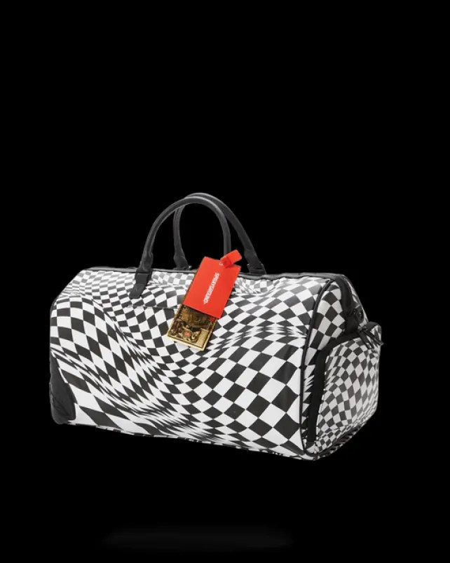 DUFFLES>SPRAYGROUND TRIPPY CHECK DUFFLE