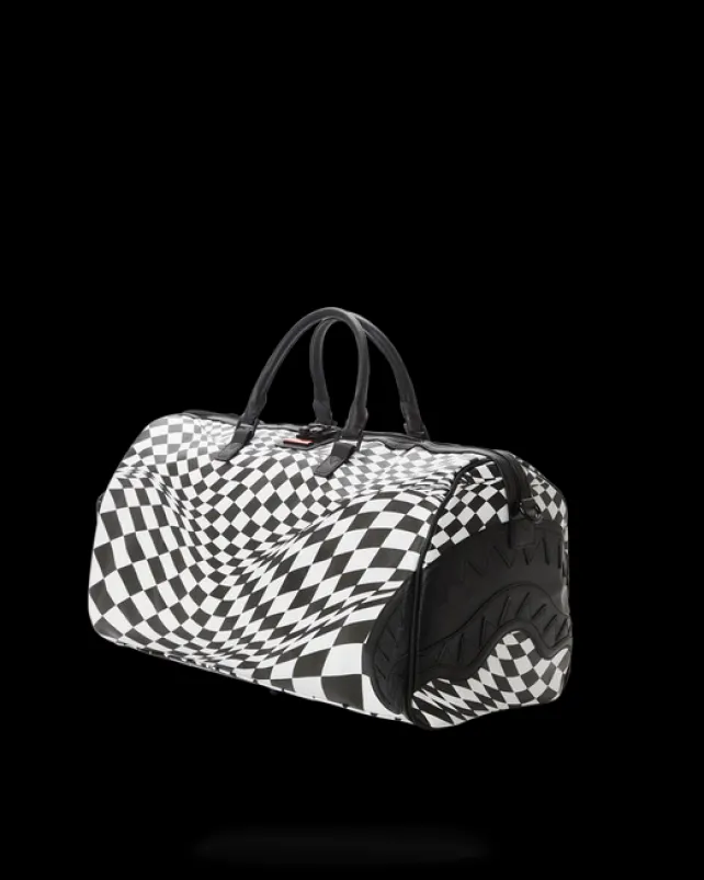 DUFFLES>SPRAYGROUND TRIPPY CHECK DUFFLE