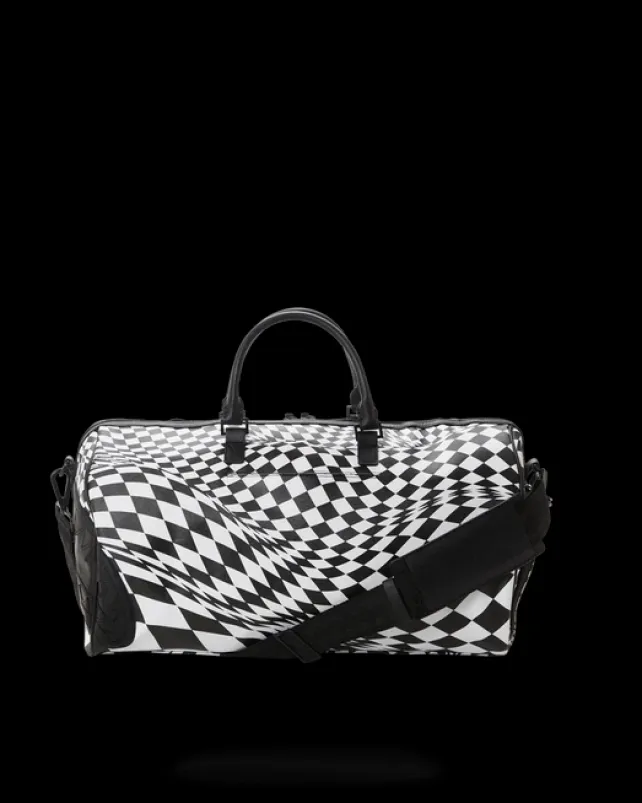 DUFFLES>SPRAYGROUND TRIPPY CHECK DUFFLE