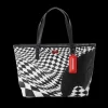 TOTES>SPRAYGROUND TRIPPY CHECK TOTE