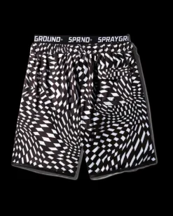 SWIMWEAR>SPRAYGROUND TRIPPY CORTO SWIM TRUNKS