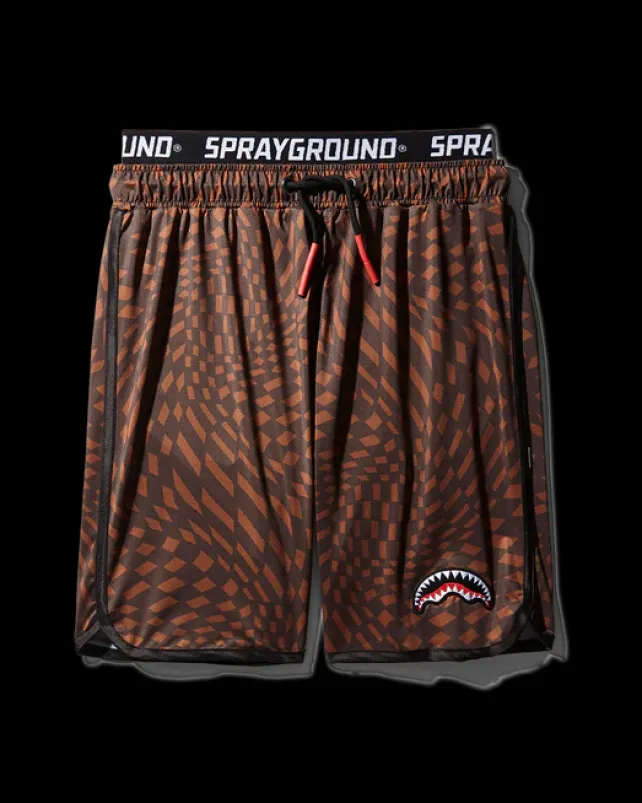 SWIMWEAR>SPRAYGROUND TRIPPY HENNY CORTO SWIM TRUNKS