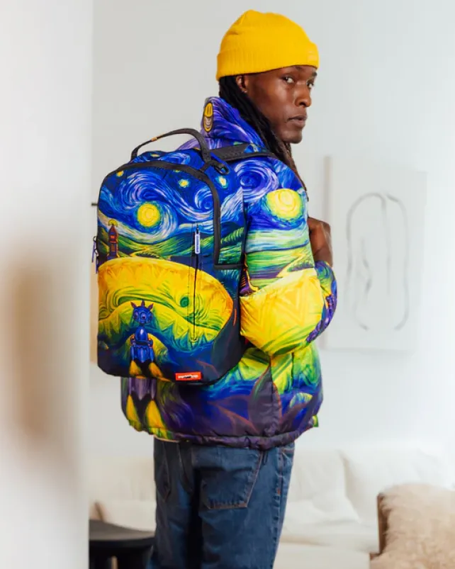 BACKPACKS>SPRAYGROUND TRIPPY NIGHTS RABBBIT EDITION RON ENGLISH COLLAB