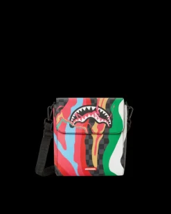 SLINGS|CROSSBODYS>SPRAYGROUND TRIPPY TAFFY LARGE SLING CROSSBODY