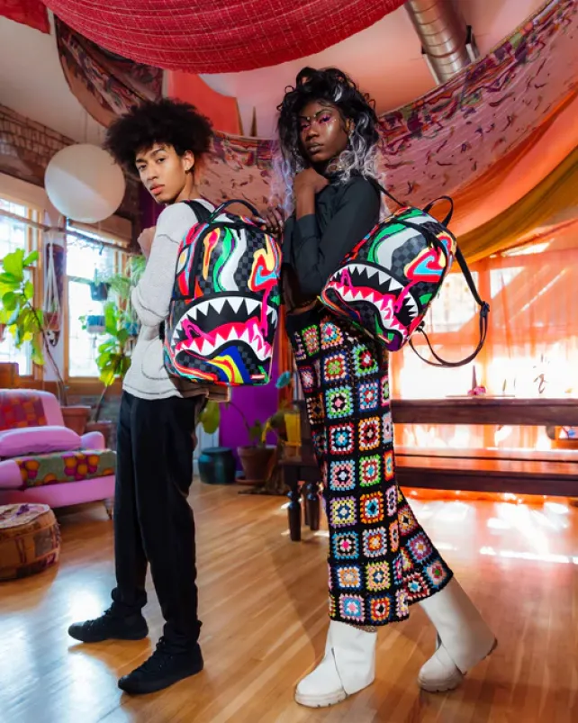 SAVAGES|BACKPACKS>SPRAYGROUND TRIPPY TAFFY SAVAGE