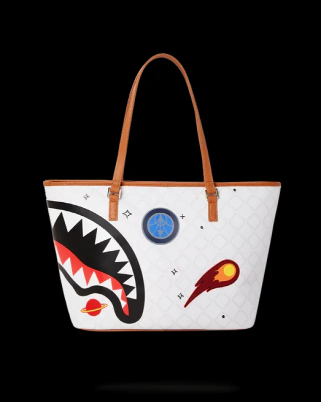 TOTES>SPRAYGROUND UFO FLYING COLORS TOTE