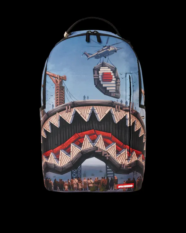 BACKPACKS>SPRAYGROUND UNDER CONSTRUCTION BACKPACK