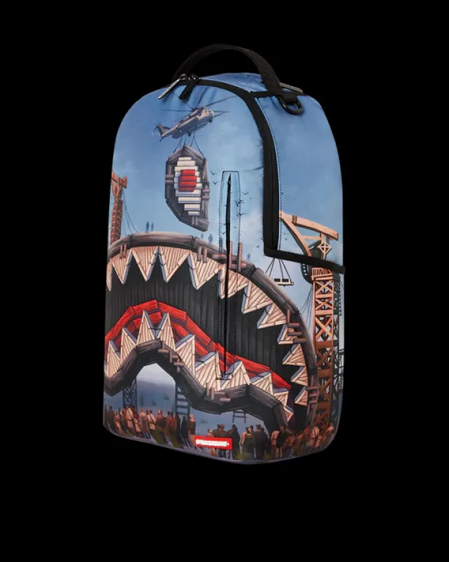 BACKPACKS>SPRAYGROUND UNDER CONSTRUCTION BACKPACK
